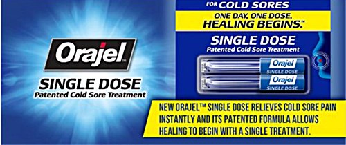 Orajel Single Dose Cold Sore