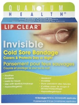 Quantum Health Lip Clear Invisible Cold Sore Bandage Review