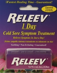 Releev 1 Day Cold Sore Treatment Review